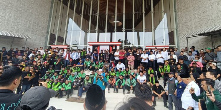 Ojol dan Tokoh Masyarakat di Tangsel Deklarasi Damai, Tolak Kerusuhan