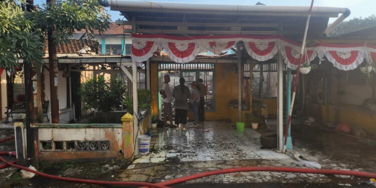 Asrama Polisi di Serpong Terbakar, 20 KK Kehilangan Tempat Tinggal