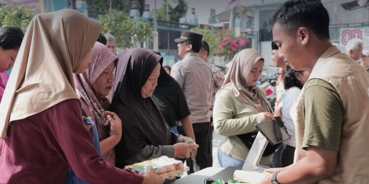Hari Ini, Gerakan Pangan Murah Ngider Tangsel Hadir di Buaran dan Muncul