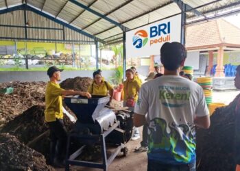 Atasi Masalah Sampah di Bali, BRI Peduli Beri Pelatihan Diversifikasi dan Penguatan Mutu Produk Pupuk Kompos