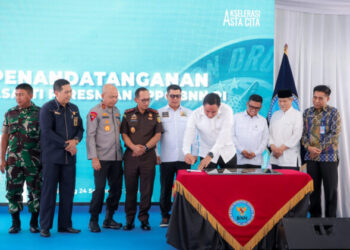 Hadiri Peresmian SPPG BNN, Gubernur Banten Andra Soni Sebut MBG Investasi Generasi Masa Depan