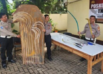 Empat Bocah di Tangsel Diciduk Polisi Saat Bikin Sajam untuk Tawuran