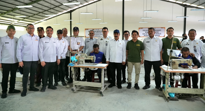 Jalin Sinergi Dengan Kementerian Imigrasi & Pemasyarakatan, BRI Berdayakan Warga Binaan melalui Pembangunan BLK di Nusakambangan