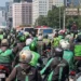 Ribuan Pengemudi Ojol Demo di Jakarta, Tuntut Pencopotan Menhub