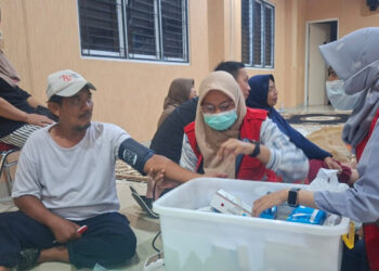 Pemkot Tangsel Siagakan Nakes di Posko Kebakaran Asrama Polsek Serpong