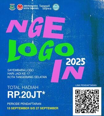 Yuk Ikutan! Tangsel Gelar Sayembara Desain Logo HUT ke-17, Total Hadiah Rp20 Juta