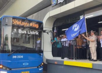 Halte TransJakarta Senen Central Resmi Berganti Nama Jadi Halte Jaga Jakarta