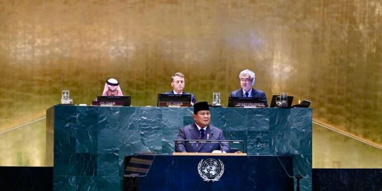 Presiden Prabowo di PBB: Indonesia Konsisten Dukung Solusi Dua Negara untuk Palestina