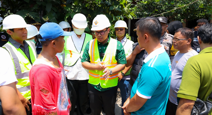 Tinjau Korban Ledakan Gas di Pamulang, Pilar: Pemkot Siapkan Bantuan Menyeluruh