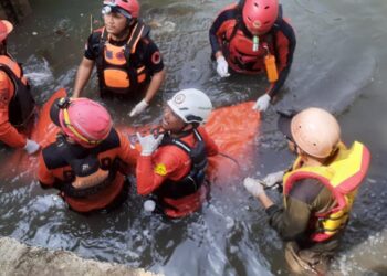 Bocah 8 Tahun yang Hanyut di Kali Pamulang Estate Sudah Ditemukan