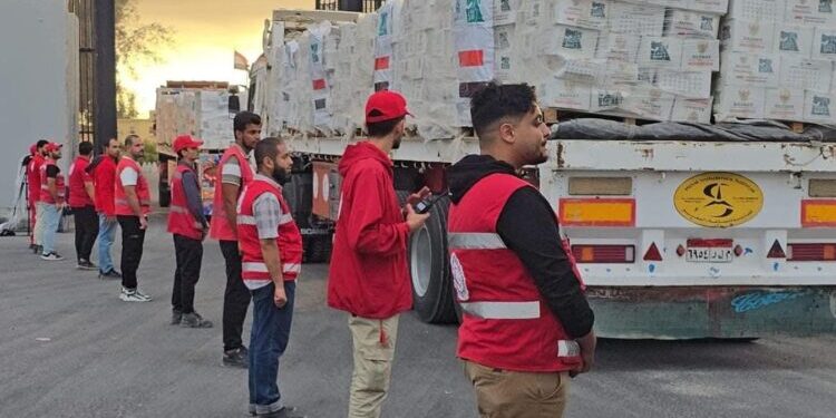 35.000 Paket Bantuan Kemanusiaan BAZNAS Berhasil Masuk Gaza Palestina