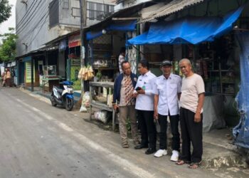 Bangunan Liar Berdiri di Atas Saluran Air di Pamulang Siap Dibongkar