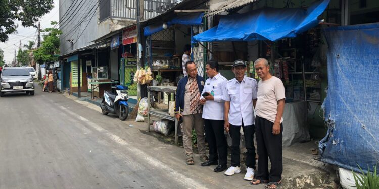 Bangunan Liar Berdiri di Atas Saluran Air di Pamulang Siap Dibongkar