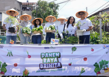 Peringati Hari Pangan Sedunia, BRI Peduli Tegaskan Komitmen Dukung Ketahanan Pangan Melalui Panen Raya BRInita