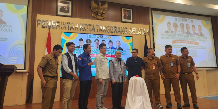 Hadiri Launching Logo Kepemudaan, Andra Soni: Pemuda Tangsel Harus Jadi Contoh