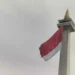 Gladi Resik HUT TNI di Monas, Bendera Merah Putih Robek Diterpa Angin