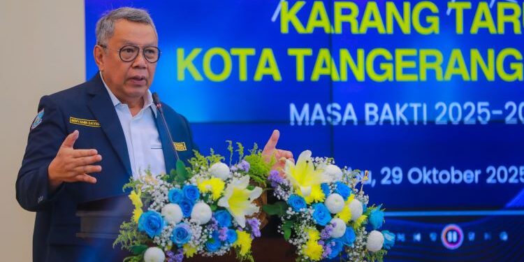 Lantik Pengurus Karang Taruna Tangsel 2025-2030, Benyamin Ajak Pemuda Jadi Motor Pembangunan