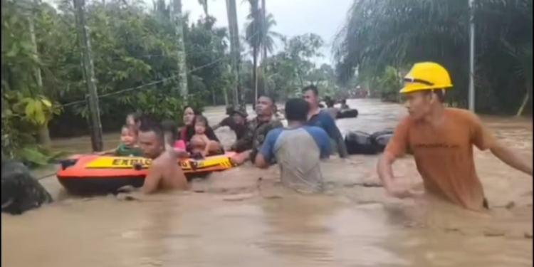 3.800 Lebih Warga Aceh Barat Jadi Korban Banjir, Tinggi Air Capai 1,5 Meter