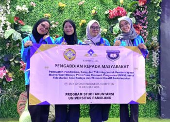 Mahasiswa Unpam Gelar PMKM di SMK & LPK Gyokai Indonesia Kompeten: Edukasi Pajak dan Akuntansi Digital untuk Generasi Muda