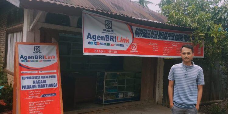 Melalui AgenBRILink Koperasi Merah Putih, BRI Buka Akses Keuangan dan Dorong Ekonomi Desa Padang Mantinggi