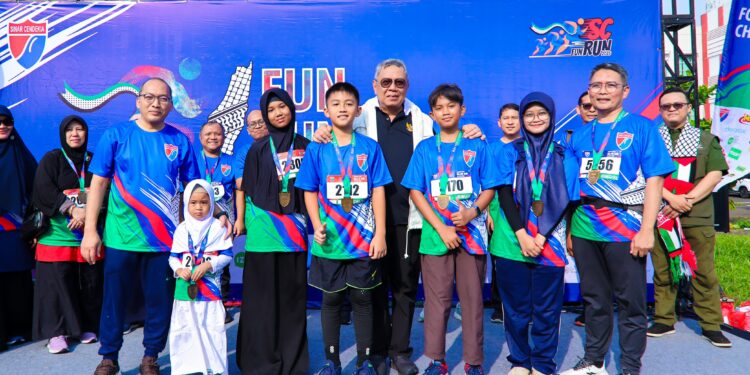 Dukung Palestina Lewat Olahraga, Wali Kota Tangsel Apresiasi Kegiatan SC Fun Run 2025