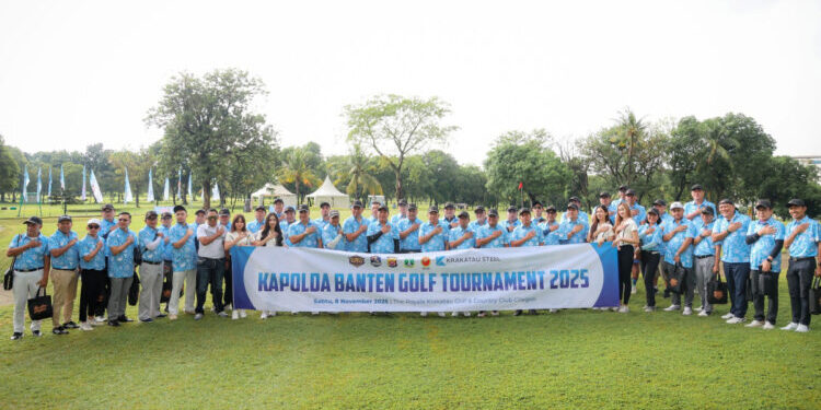 Gubernur Andra Soni Hadiri Pembukaan Turnamen Golf Kapolda Banten 2025