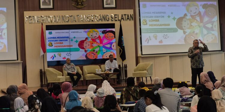 Pemkot Tangsel Gelar Lomba Mewarnai dan Menggambar untuk Tanamkan Nilai Antikorupsi Sejak Dini