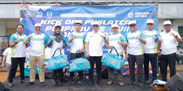 Kick Off Puslatcab Porprov Ke-VII Banten 2026, Sekda Harap Tangsel Juara Umum