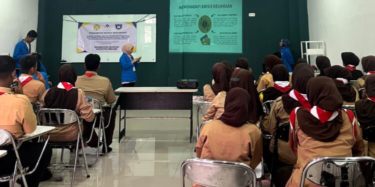 Mahasiswa Akuntansi Unpam Gelar PKM di SMK Gyokai Bertema Penguatan Pendidikan, Sains, dan Teknologi Menuju Ekonomi Kreatif Berkelanjutan