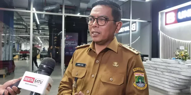 Jelang Nataru, Andra Soni Pastikan Pasokan Beras di Banten Stabil