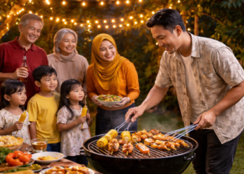 Rayakan Tahun Baru di Rumah, Ini Tips Barbeque Seru dan Aman Bersama Keluarga