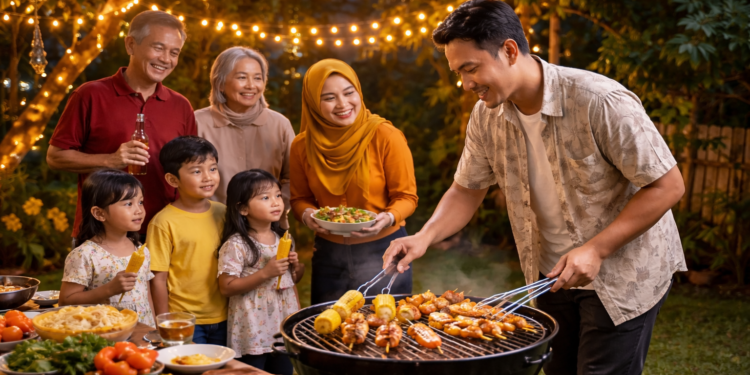 Rayakan Tahun Baru di Rumah, Ini Tips Barbeque Seru dan Aman Bersama Keluarga