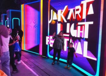 Jakarta Light Festival Meriahkan Pergantian Tahun di Kawasan Kota Tua