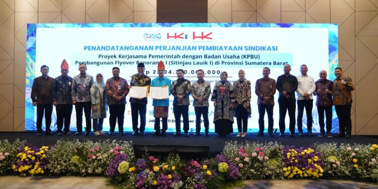 Percepat Pembangunan Infrastruktur di Sumatera Barat, BRI Dukung Pembiayaan Sindikasi Rp2,2 Triliun untuk Proyek Flyover Sitinjau Lauik