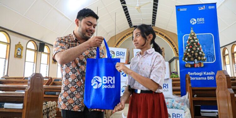 Maknai Natal 2025, BRI Peduli Wujudkan Kepedulian Melalui Penyaluran Puluhan Ribu Paket Sembako bagi Masyarakat