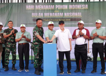 Pemprov Banten Perkuat Gerakan Pelestarian Lingkungan Melalui ‘Bang Kaliandra’ pada Peringatan HMPI–BMN 2025