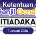 Libur Tahun Baru, Ganjil Genap Jakarta Ditiadakan 1 Januari 2026