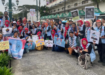 Banten Meriahkan Arak-arakan Peringatan Hakordia 2025, Suarakan Gerakan Ganyang Korupsi