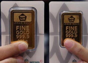 Harga Emas Antam Naik Rp13.000, Kini jadi Rp2.589.000 per Gram
