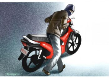 Curi Motor Ketua RT, Pelaku Ditangkap Polisi Setelah Melapak di Medsos