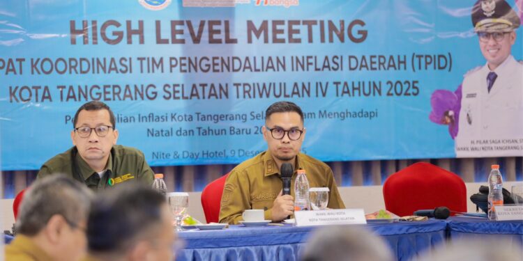 Pemkot Tangsel Siaga Inflasi Jelang Nataru, Pilar: Stabilitas Harga Pangan Jadi Prioritas