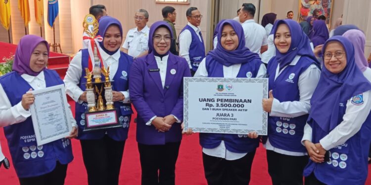 Membanggakan! Posyandu Pari di Pamulang Timur Tangsel Sukses Raih Juara 3 se-Banten