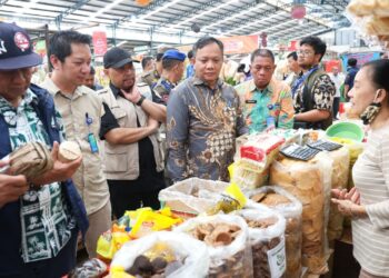 Sidak Pasar Jelang Nataru, Stok Beras di Tangsel Dipastikan Aman