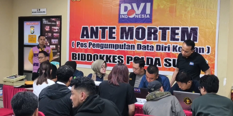 Hari Kedua Pencarian, Keluarga Korban Pesawat ATR 42-500 Datangi Posko Ante Mortem