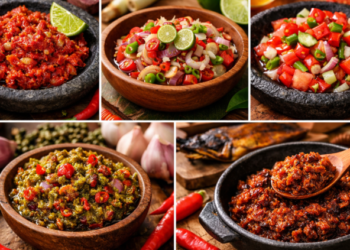 Aneka Sambal Nusantara, Cita Rasa Pedas Khas dari Berbagai Daerah