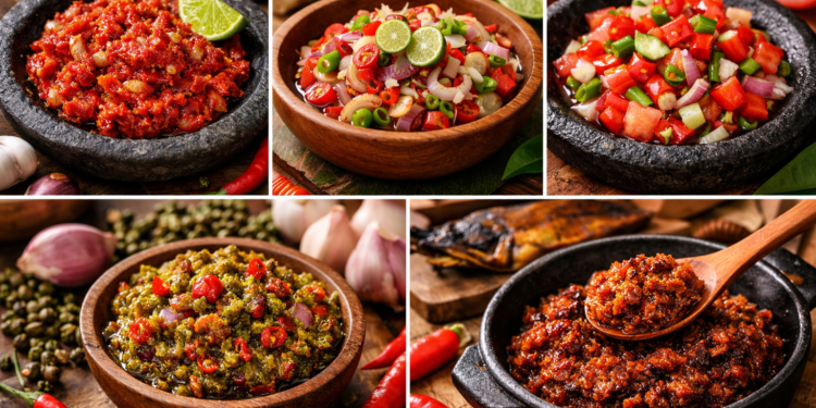 Aneka Sambal Nusantara, Cita Rasa Pedas Khas dari Berbagai Daerah