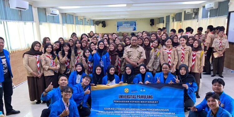 PKM Unpam: Literasi Keuangan dan Wirausaha Digital Cegah Dampak Judi Online pada Remaja