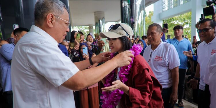Juara D’Academy 7 Indosiar 2025, Tasya Disambut Meriah Pemkot dan Warga Tangerang Selatan