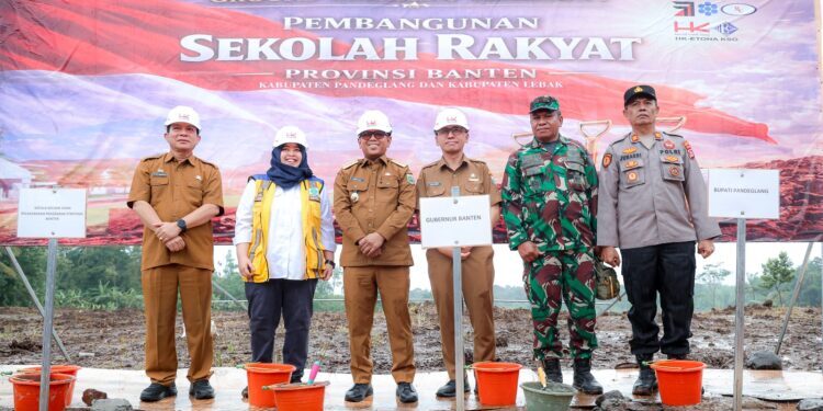 Dukung Asta Cita Presiden, Gubernur Banten Andra Soni Mulai Pembangunan Sekolah Rakyat di Banten