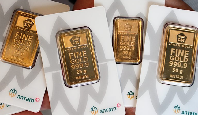 Harga Emas Antam Melemah ke Rp2,79 Juta per Gram, Buyback Naik